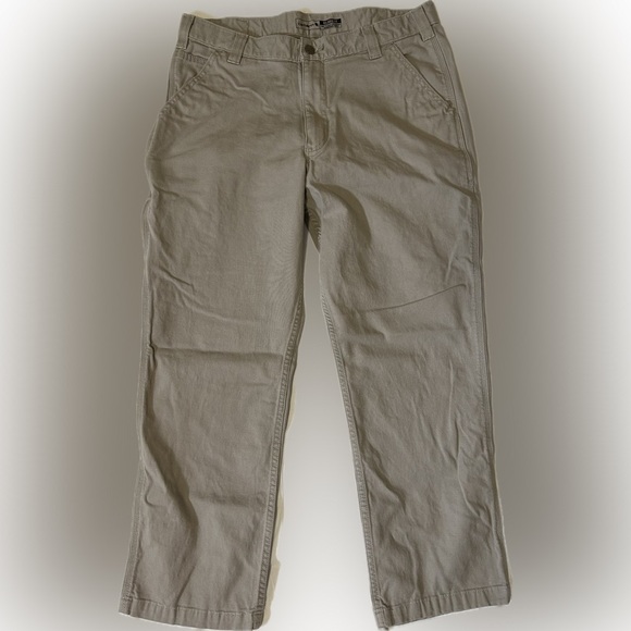 Carhartt Men's Light Gray Chinos - Picture 1 of 8